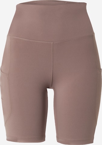 Pantalon de sport 'ONE' NIKE en marron : devant