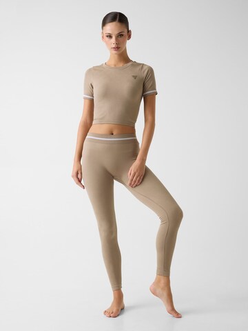 GUESS Skinny Leggings in Beige: Vorderseite