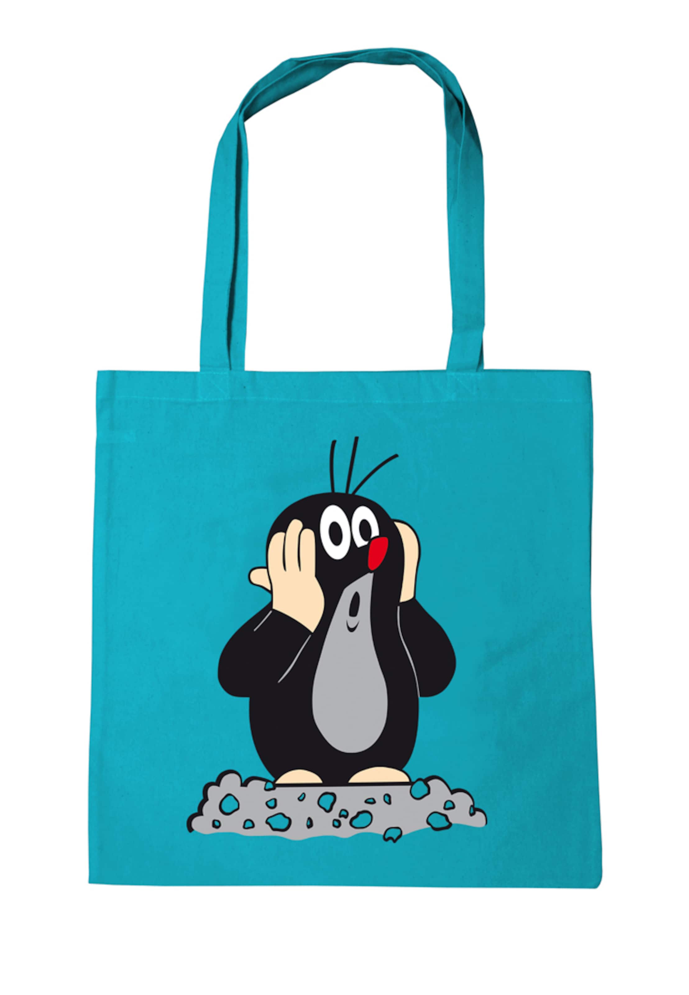 LOGOSHIRT Shopper in Blue: front