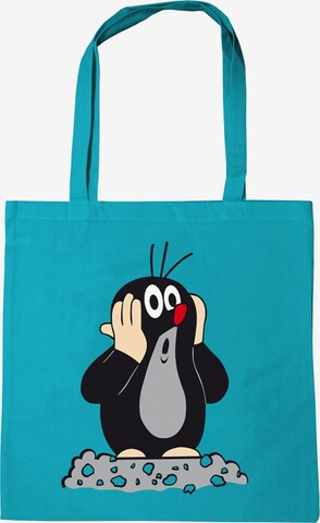 LOGOSHIRT Shopper in Blue: front