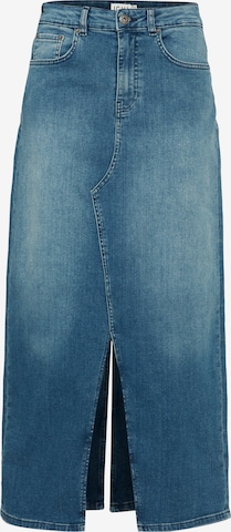 ICHI Skirt 'TWIGGY' in Blue: front