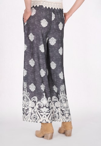 usha FESTIVAL Wide leg Pants 'Fashion Look' in Grey