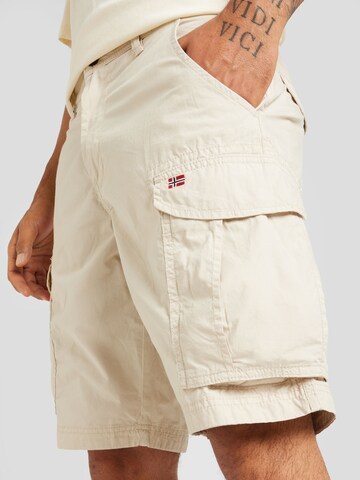 NAPAPIJRI - regular Pantalón cargo 'NOTO 2.0' en beige