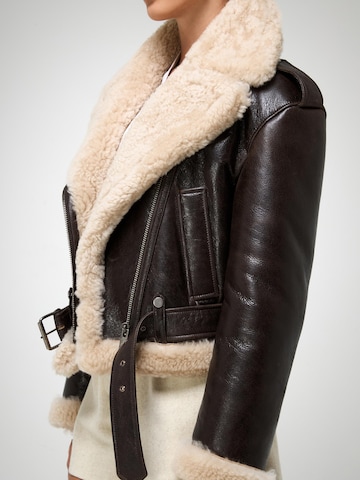 V S P Winterjacke 'Tierra' in Braun