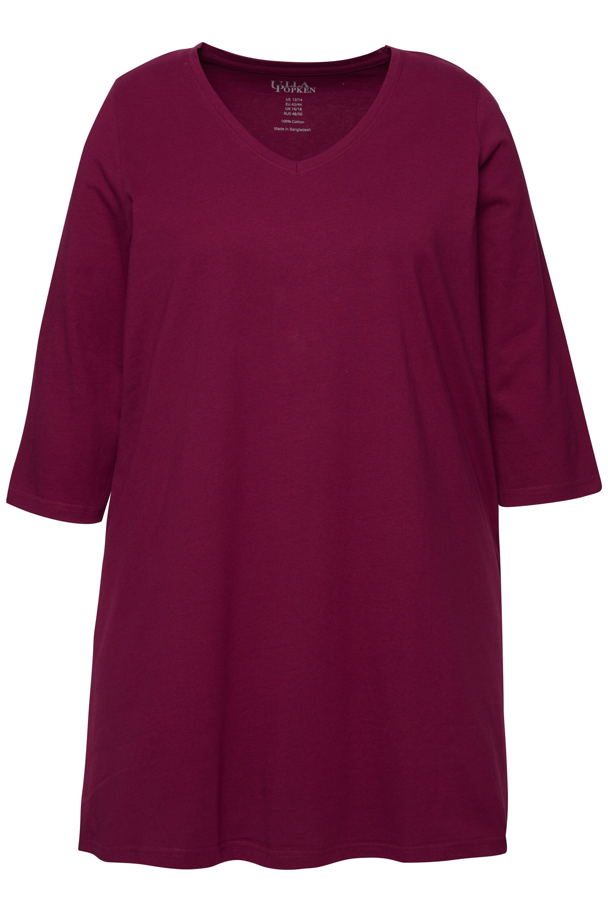 Ulla Popken Shirt in Purple: front