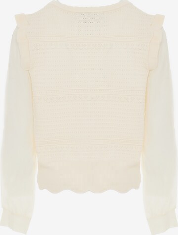 NAEMI Sweater in White