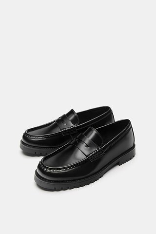 Pull&Bear Slipper – černá