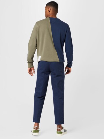 Dockers Regular Bandplooibroek 'KHAKI' in Blauw