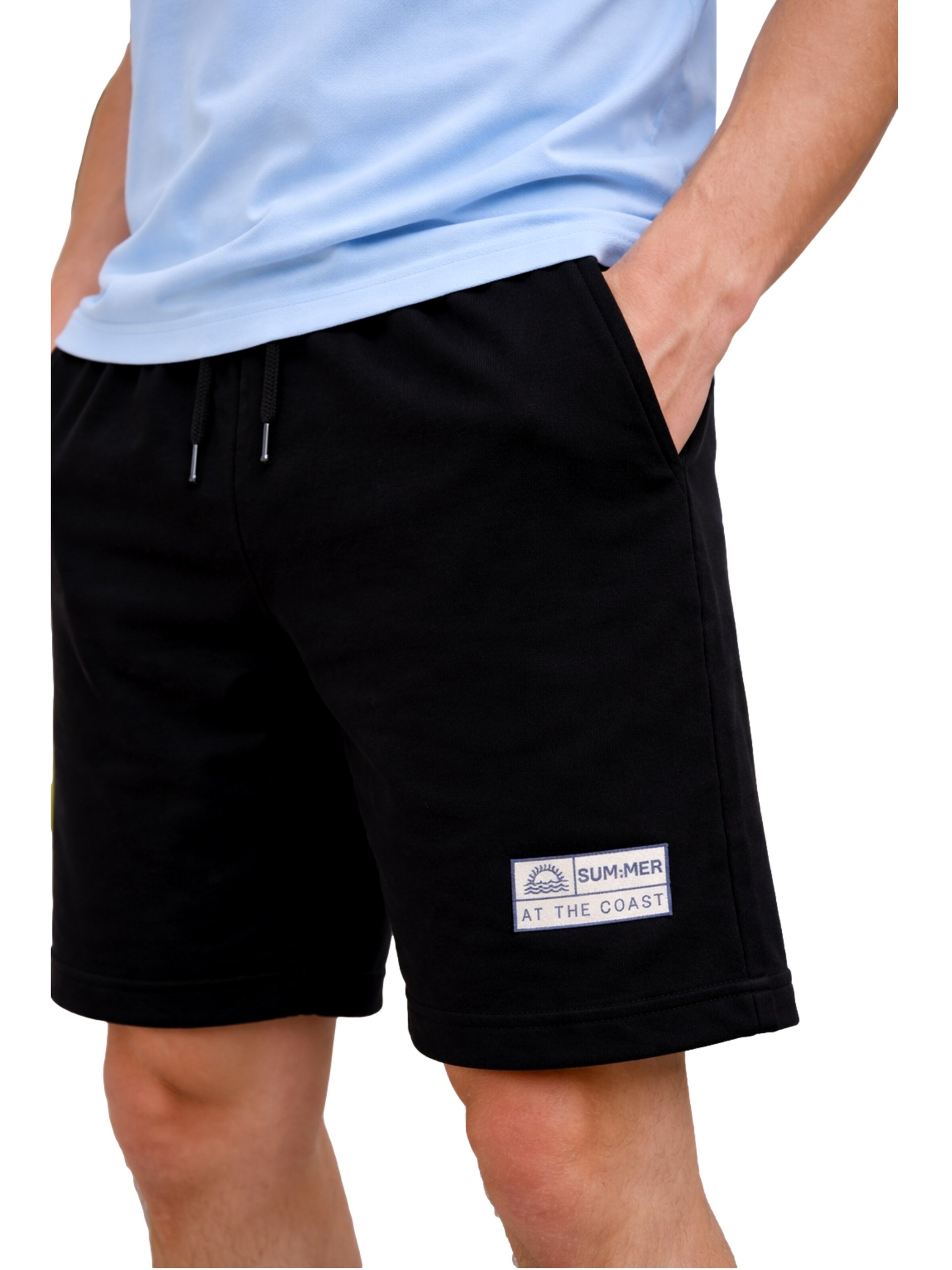 NAME IT Regular Pants 'Fandel' in Black
