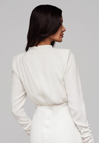 Ombre Avondjurk in Wit