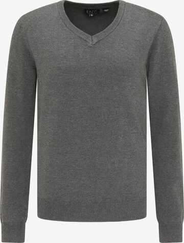 RAIDO Sweater in Grey: front