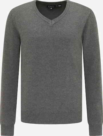 Pull-over RAIDO en gris : devant