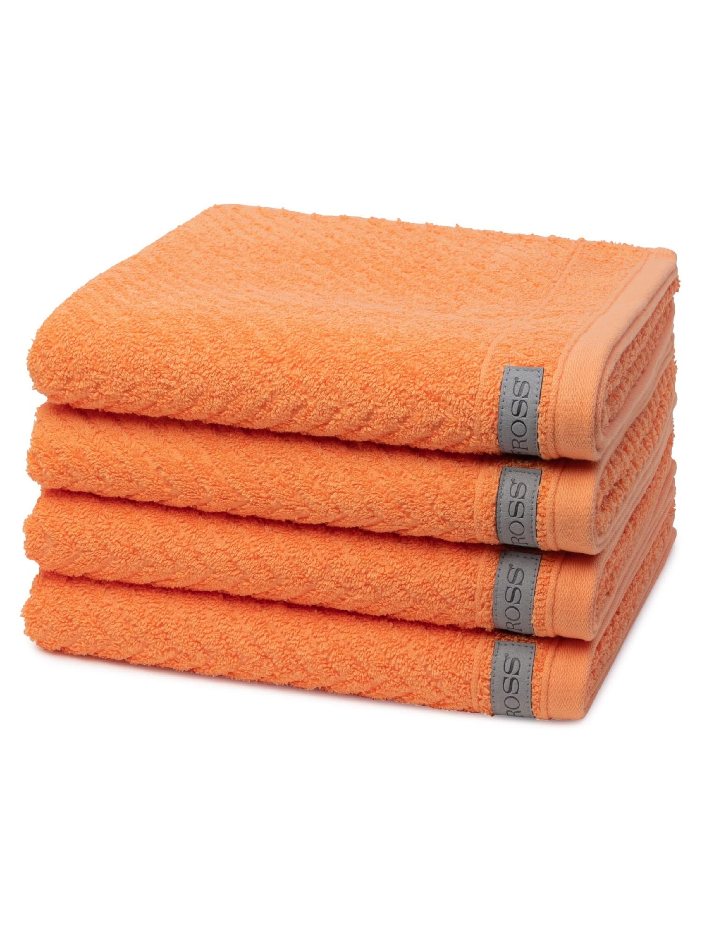 ROSS Towel 'Smart' in Orange: front