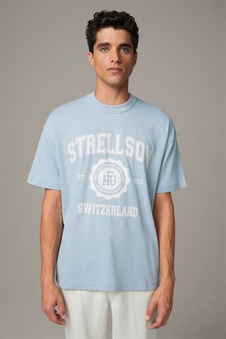 STRELLSON Shirt ' Nadav ' in Blue: front