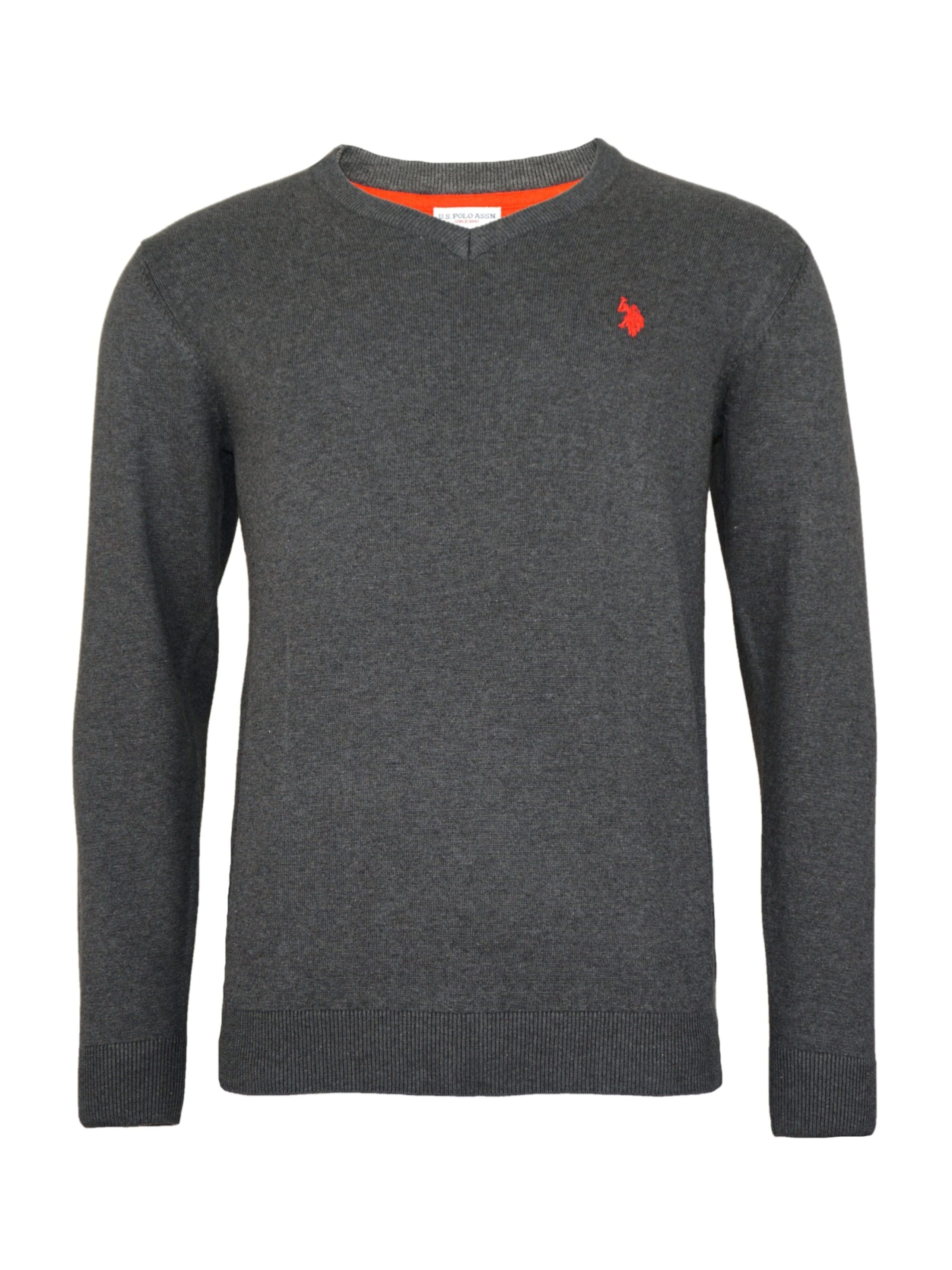 U.S. POLO ASSN. Pullover i grå: forside