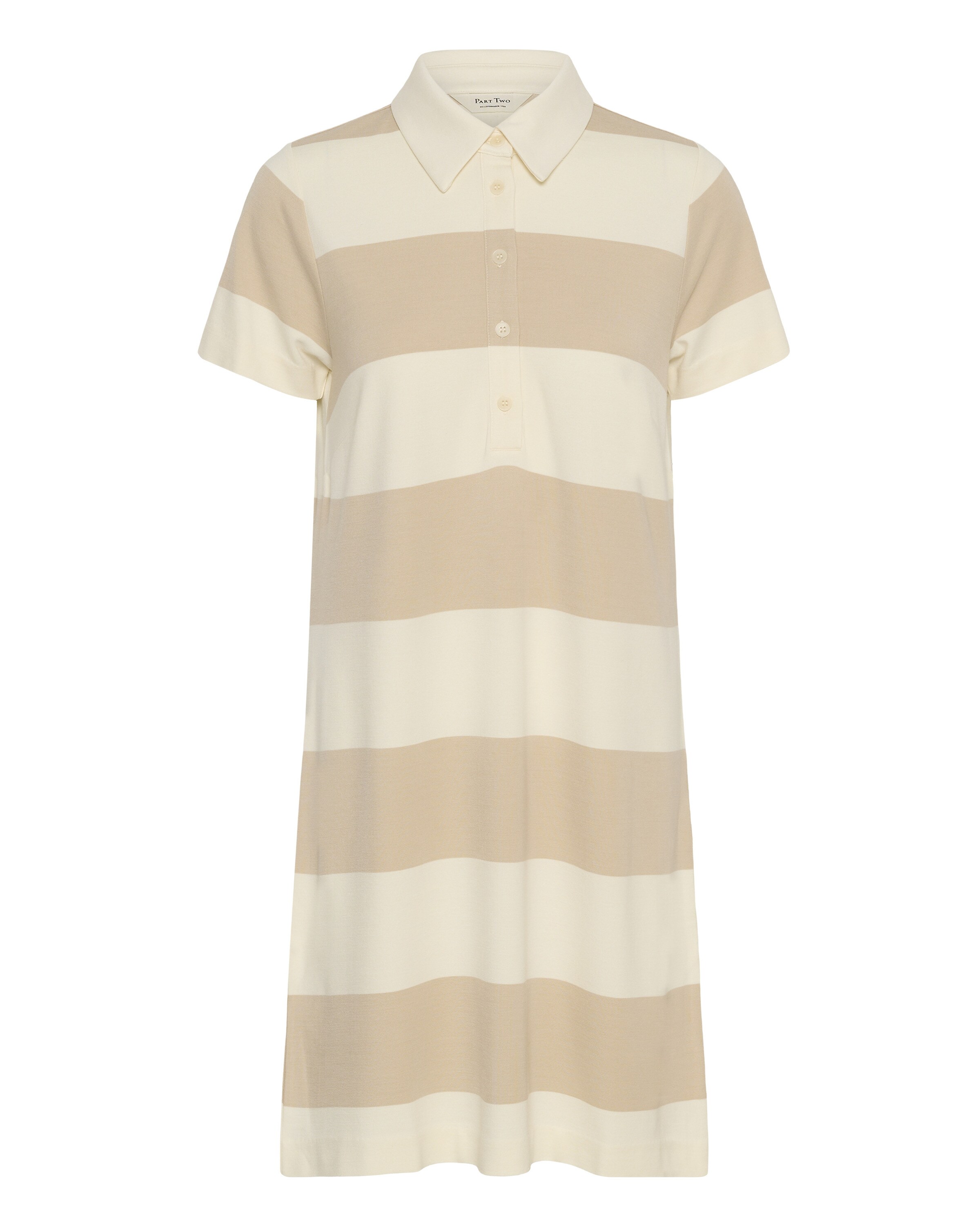 Part Two Blousejurk in Beige: voorkant