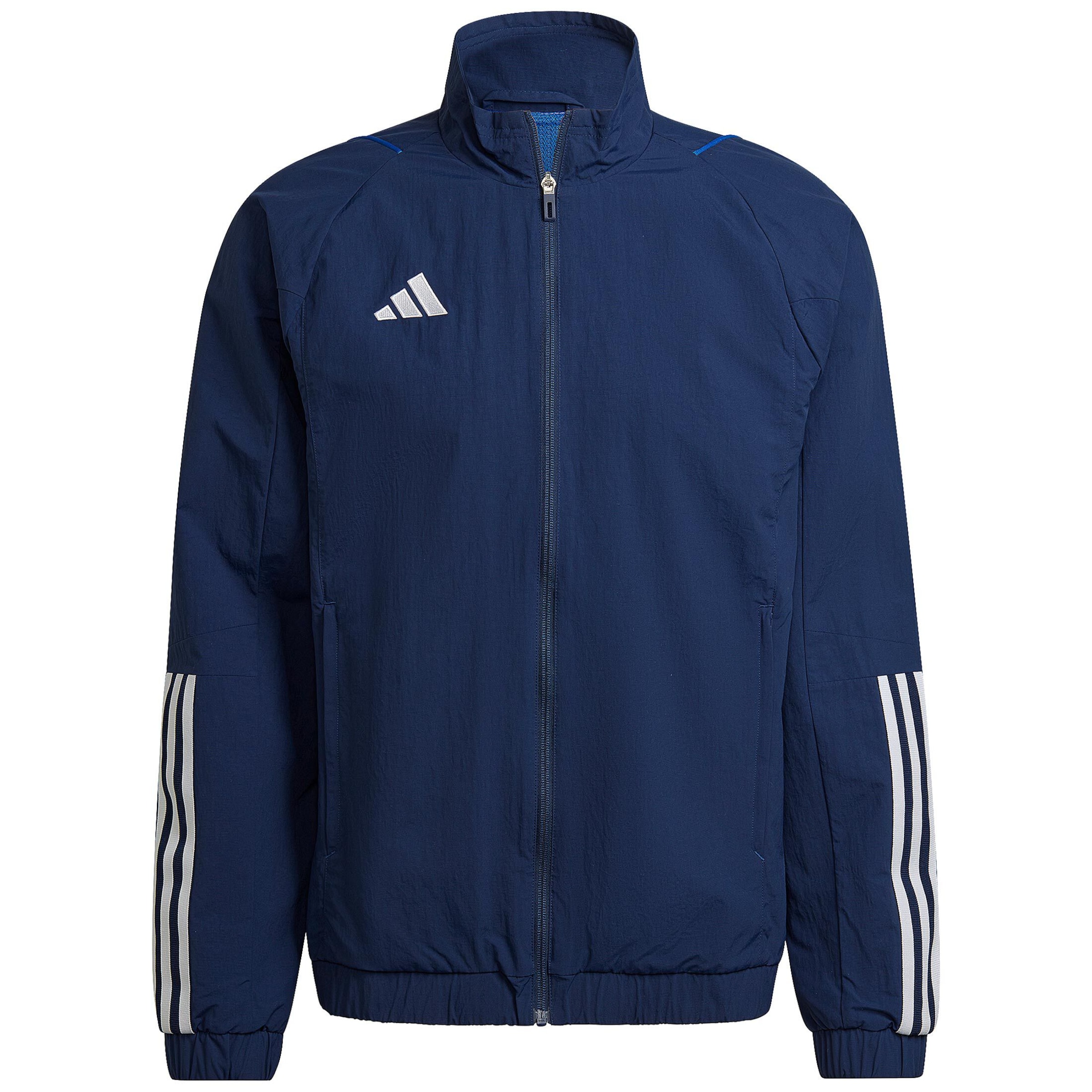 ADIDAS PERFORMANCE Sportjacke 'Tiro 23' in Blau: Vorderseite
