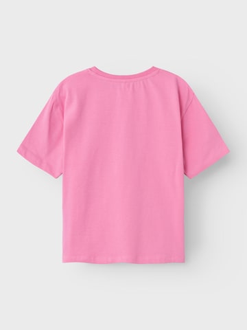 rožinė NAME IT Marškinėliai 'Dalina Barbie'
