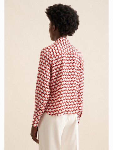 SEIDENSTICKER Bluse 'Schwarze Rose' in Rot