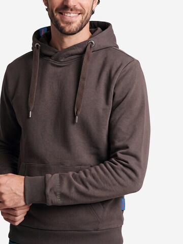 salzhaut Sweatshirt 'Heff' in Brown