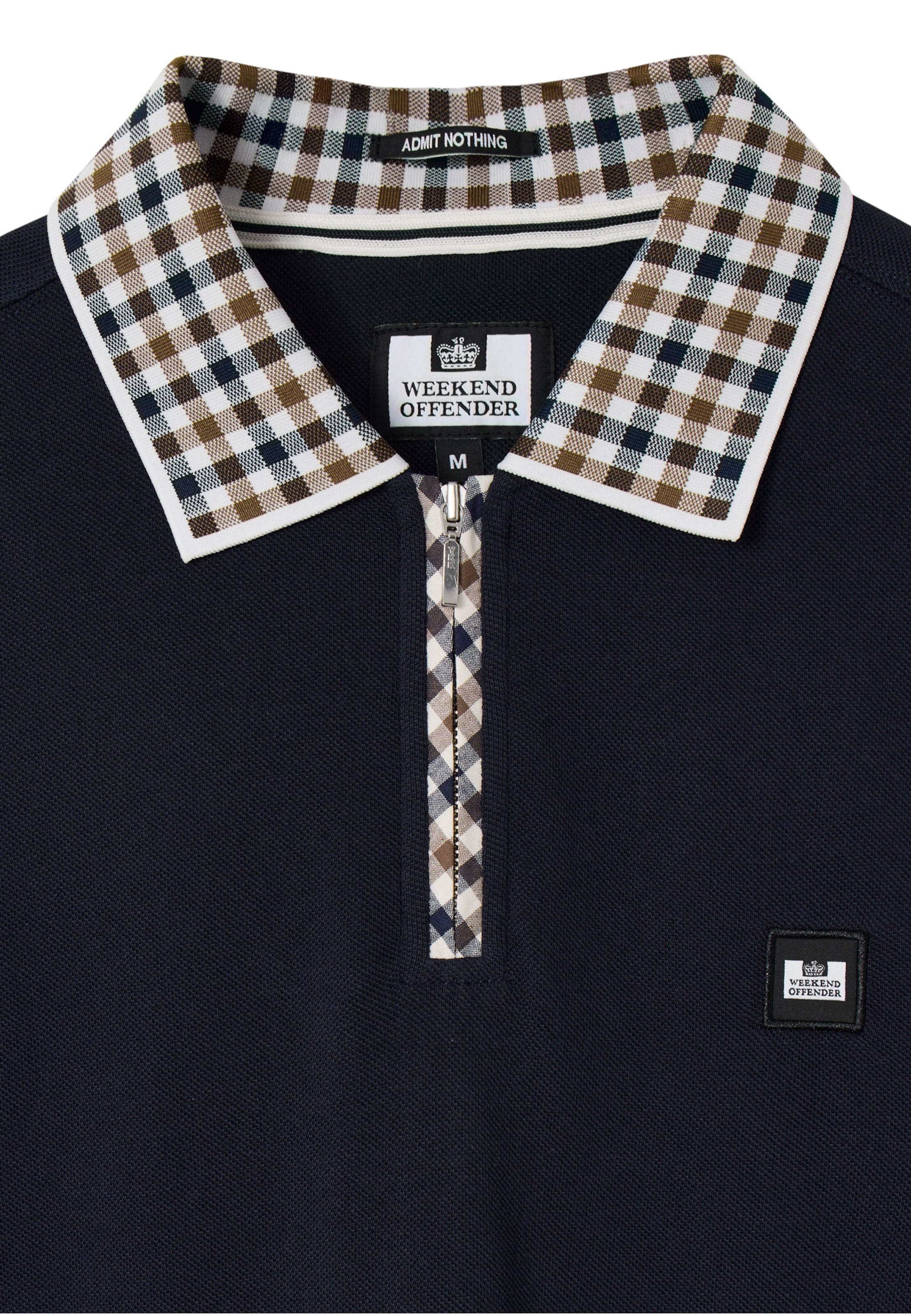 T-Shirt 'Tipasa' Weekend Offender en bleu