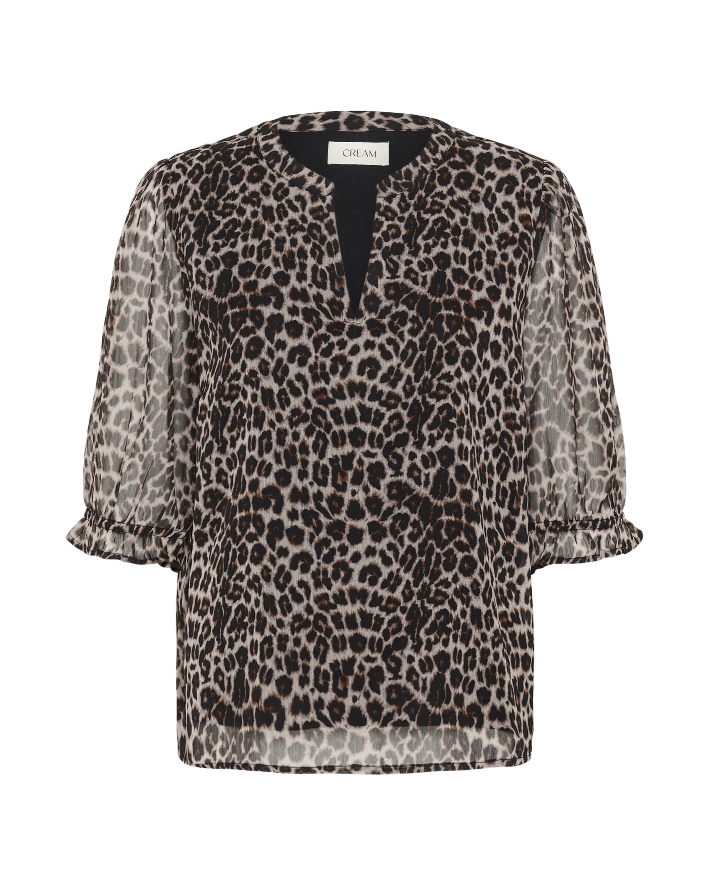 Cream Blouse 'CRYuna' in Beige: front