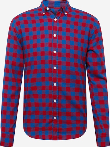 Denim Project Regular fit Button Up Shirt in Red: front