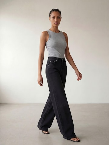 ARMIE Wide leg Jeans 'The Victoria Wide Leg Jeans' in Black