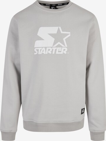 Starter Black Label - Sweatshirt em cinzento: frente