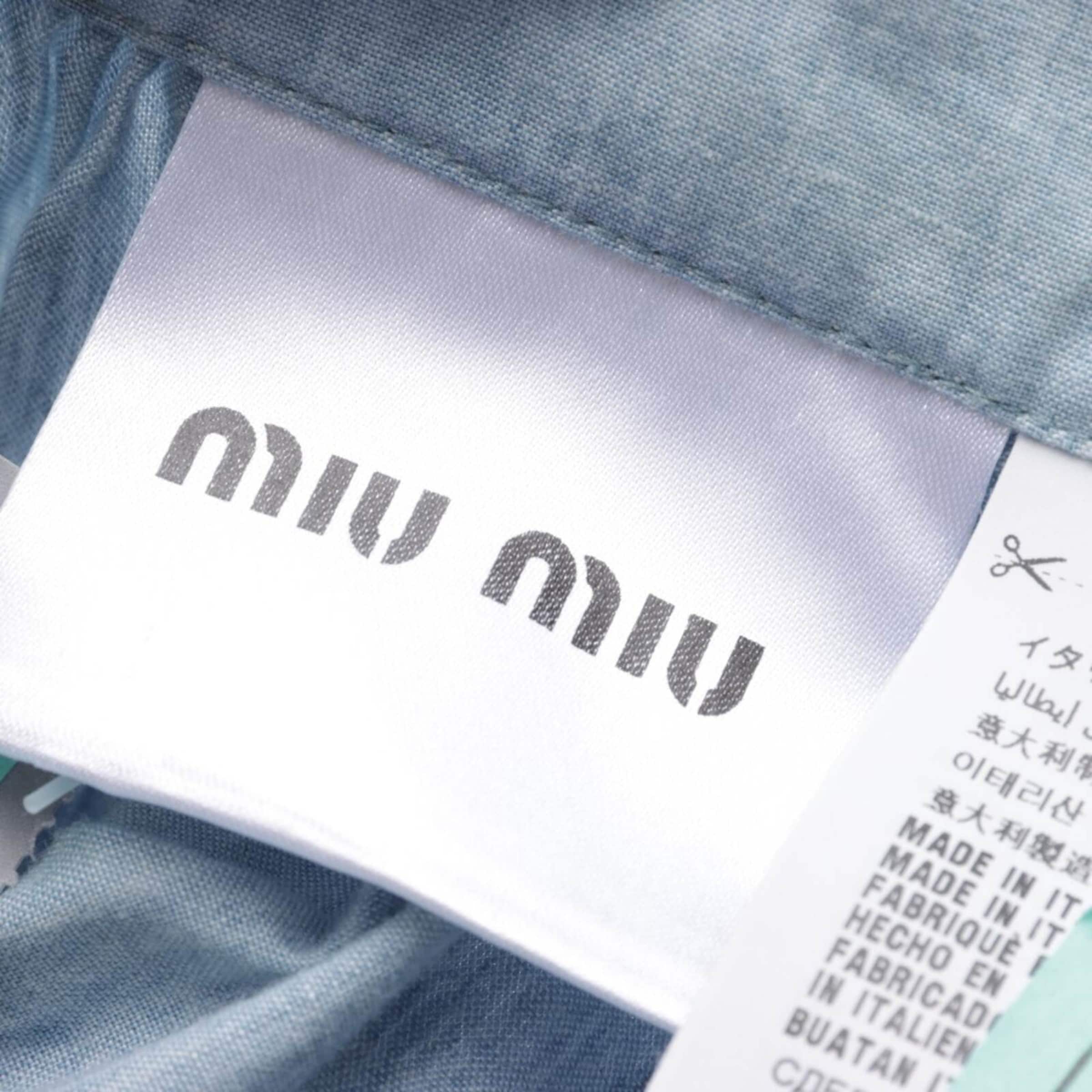 Miu Miu Rock XS in Blau