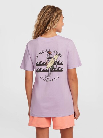 O'NEILL T-Shirt in Lila: Vorderseite