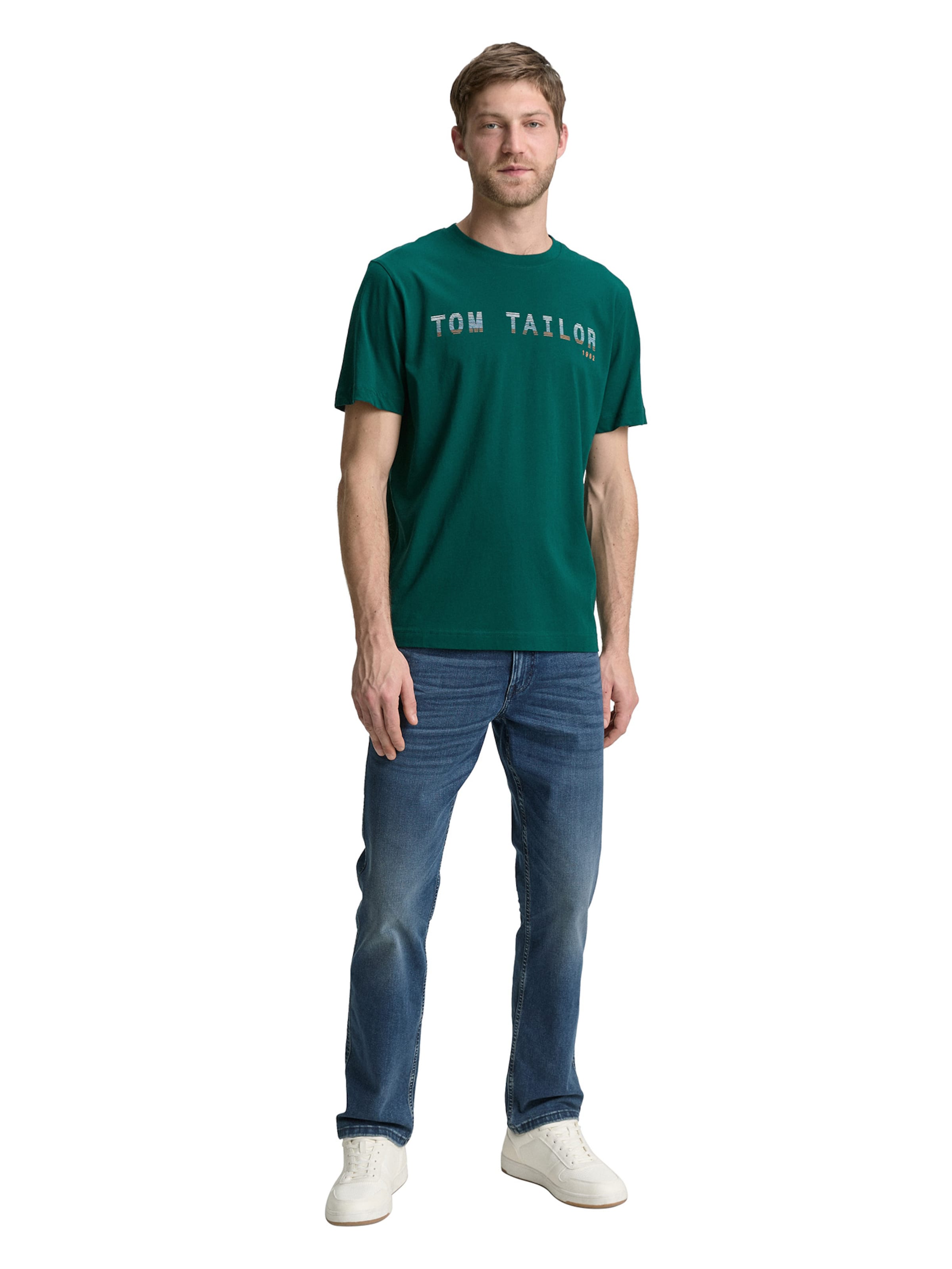 T-Shirt TOM TAILOR en vert