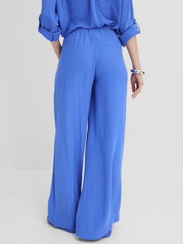 bonprix Loosefit Hose in Blau