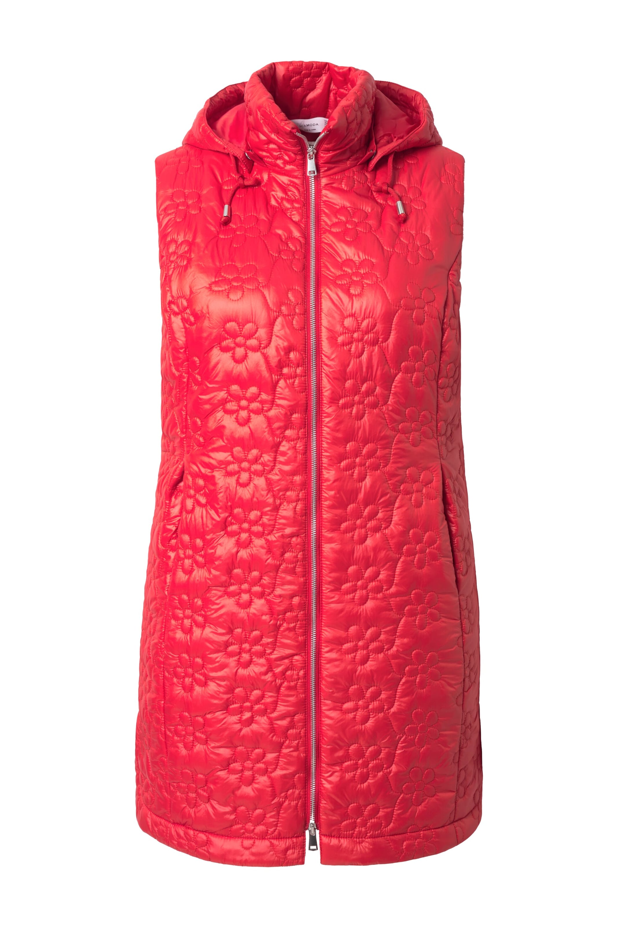 MIAMODA Bodywarmer in Rood: voorkant