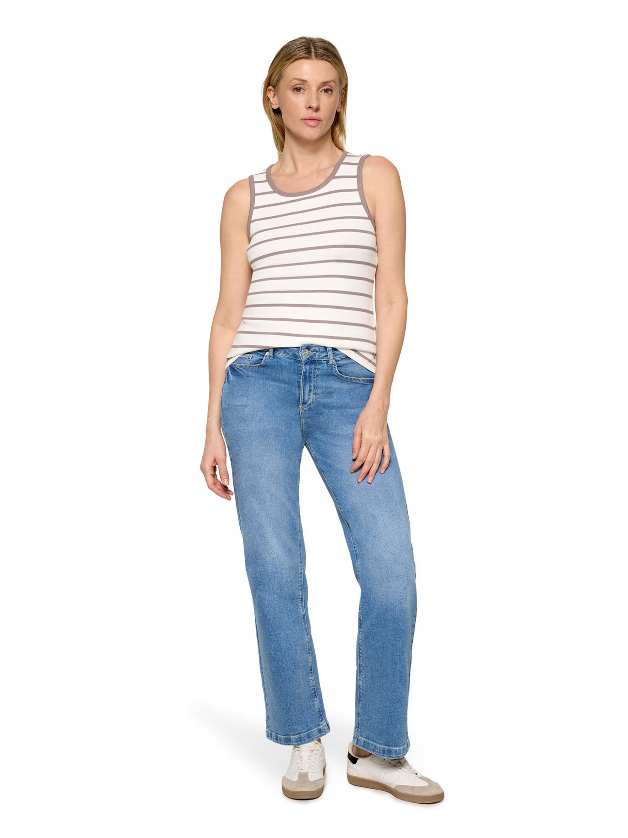 Cartoon Top in Beige