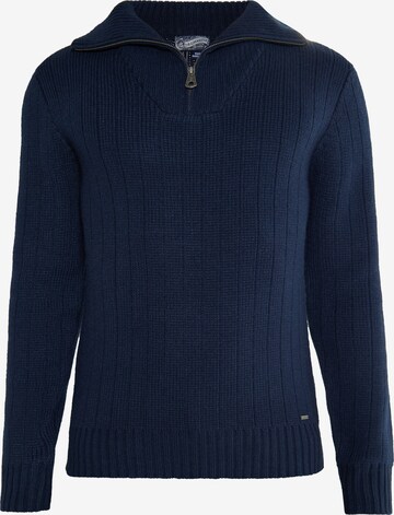 Pull-over 'Imane' DreiMaster Vintage en bleu : devant