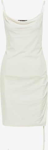 faina Cocktail Dress in White: front