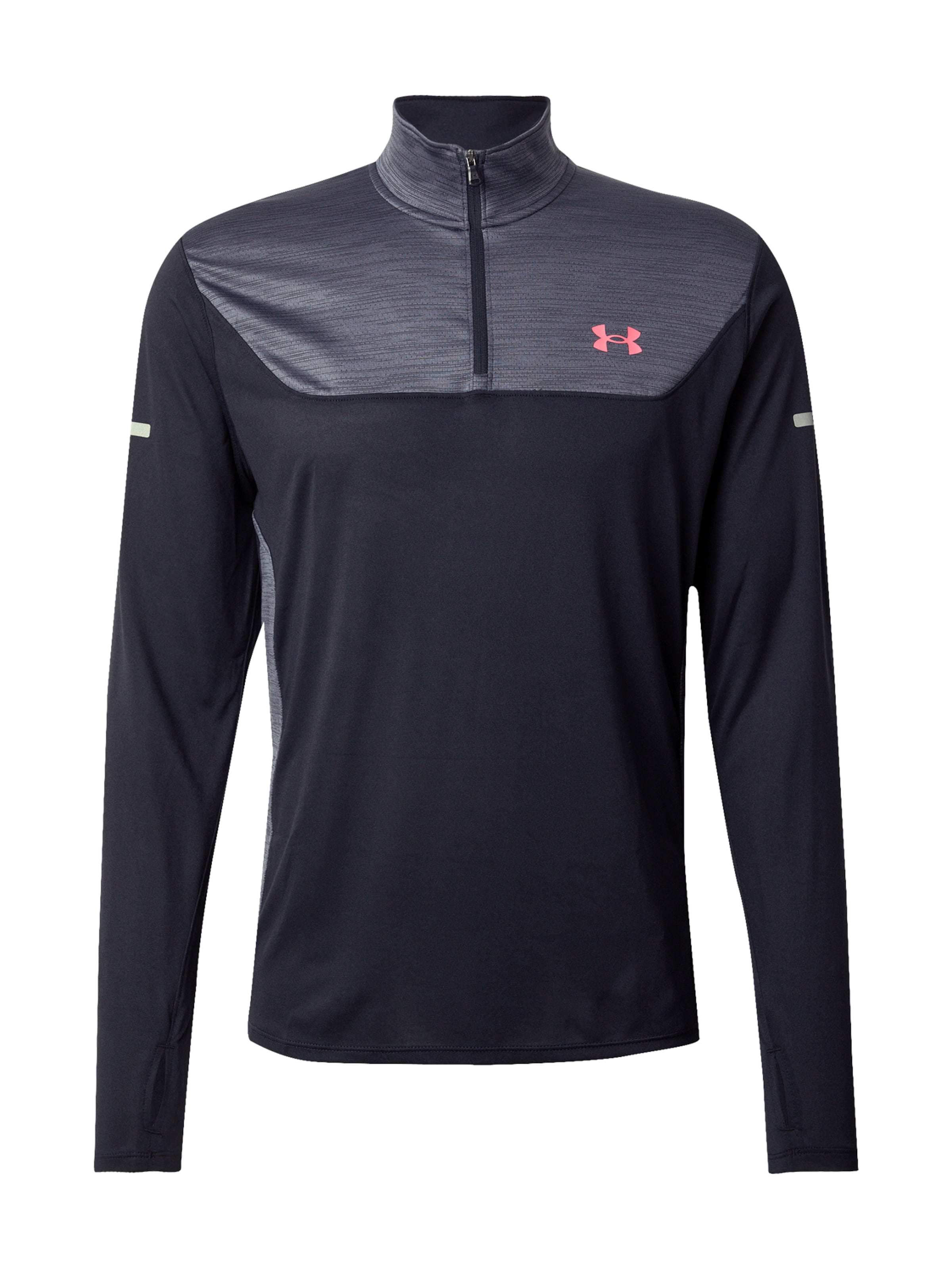 UNDER ARMOUR - Camiseta funcional en negro: frente