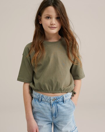 WE Fashion Shirt in Green: front