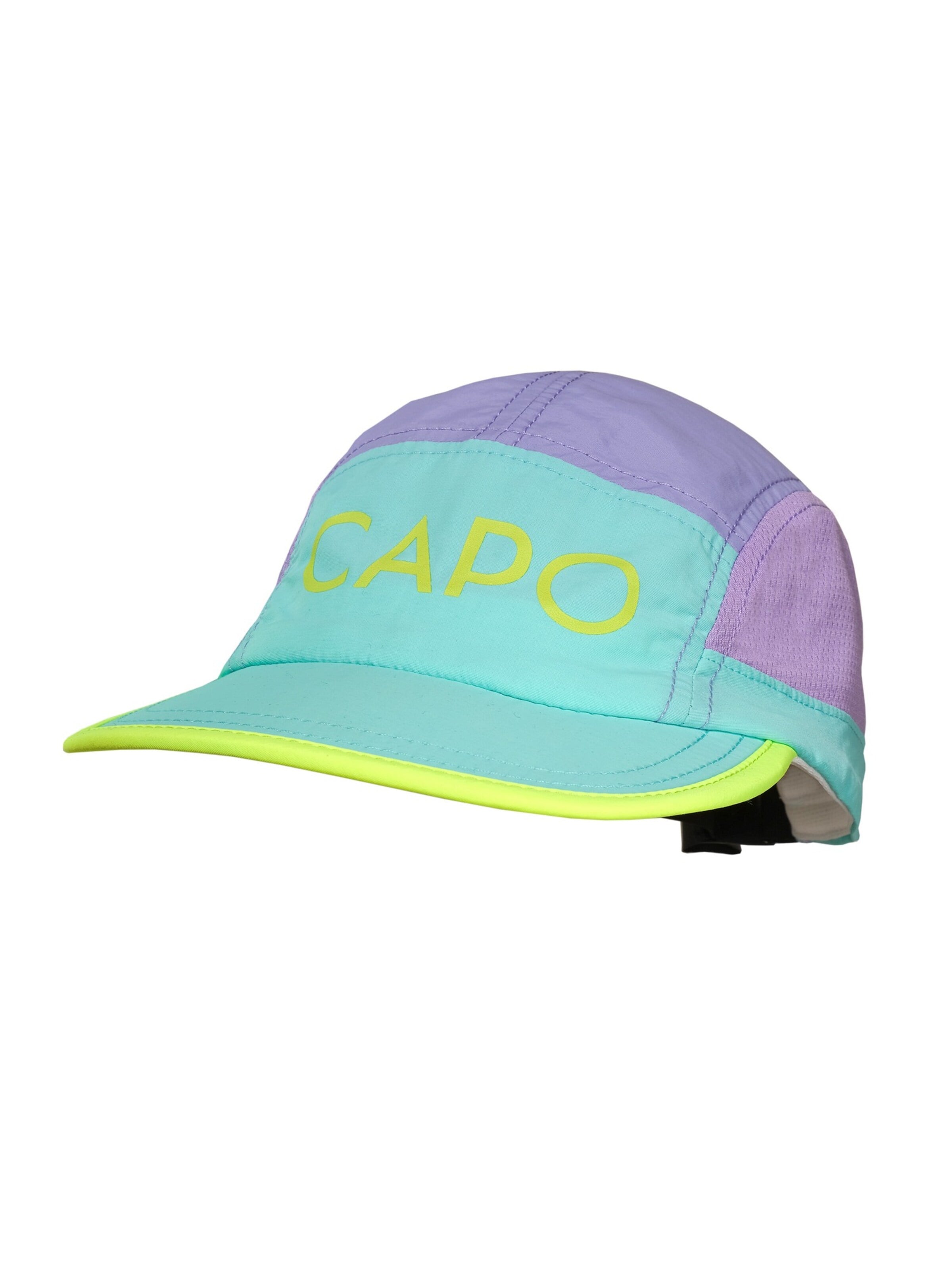 CAPO Cap 'Baseballcap, Materialmix UV 50' in Blue: front