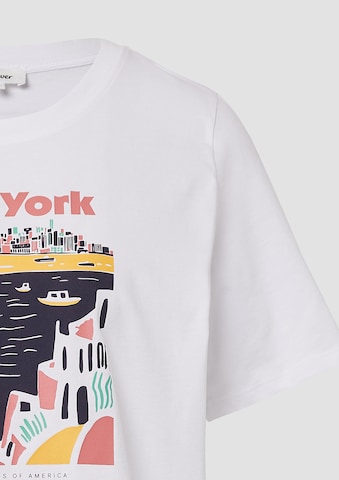 T-shirt s.Oliver en blanc