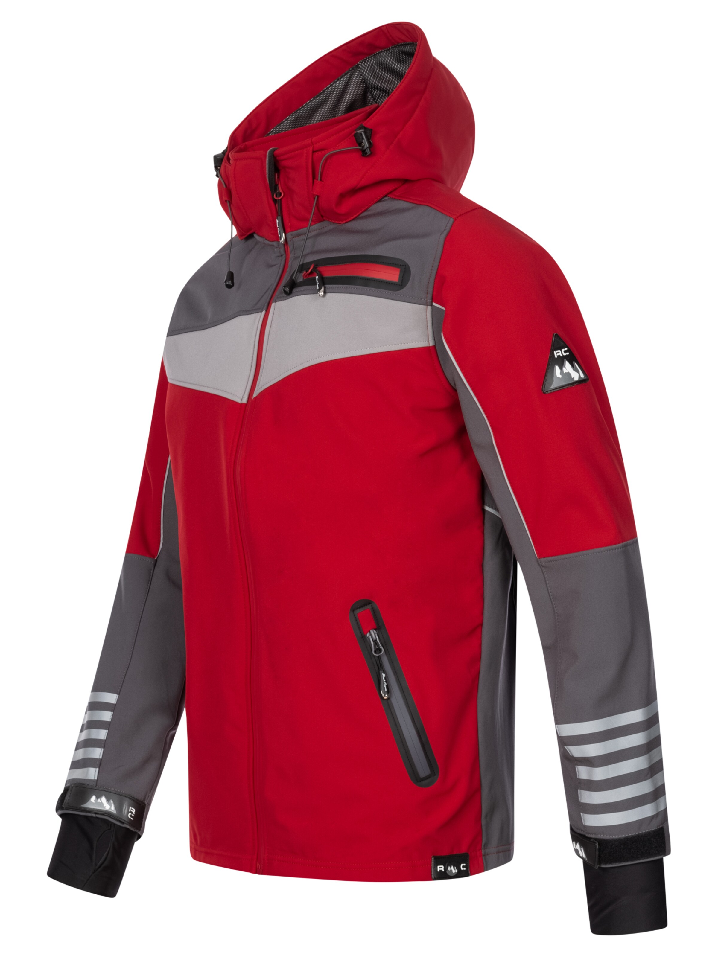 Rock Creek Outdoorjacke in Rot