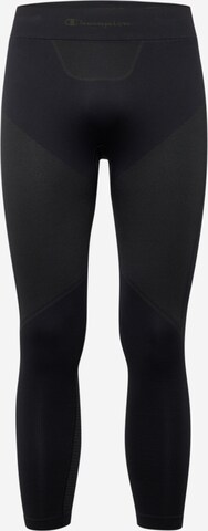 Champion Authentic Athletic Apparel Skinny Sports trousers in Black: front