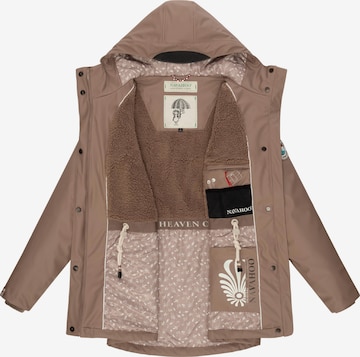 NAVAHOO - Chaqueta funcional 'Ocean Heart' en beige