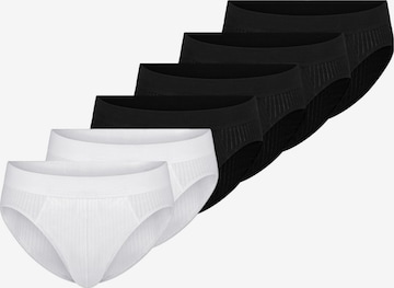 SCHIESSER Slip 'Cotton Essentials Authentic' in Gemengde kleuren: voorkant