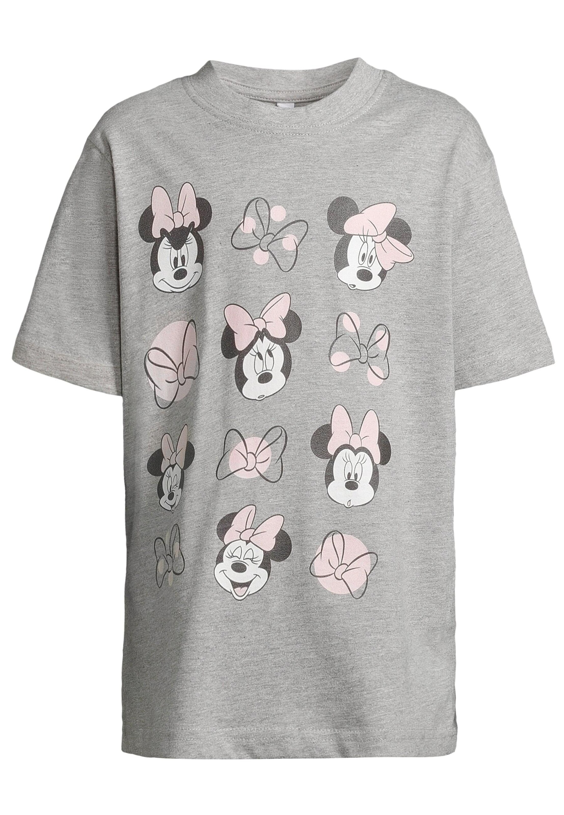 Maglietta 'Minnie Mouse' di Mister Tee in grigio