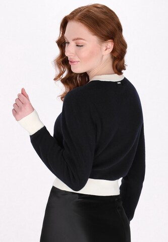 DreiMaster Klassik Πλεκτή ζακέτα 'Classic Look' σε μπλε