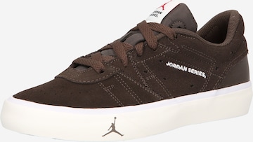 Sneaker di Jordan in marrone: frontale