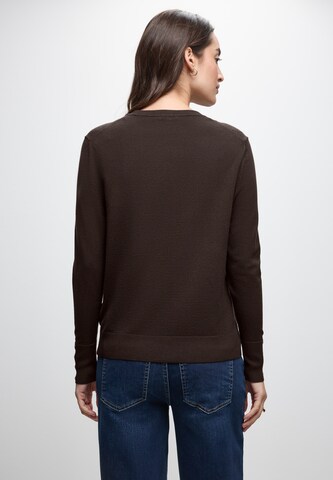 STREET ONE Pullover in Braun