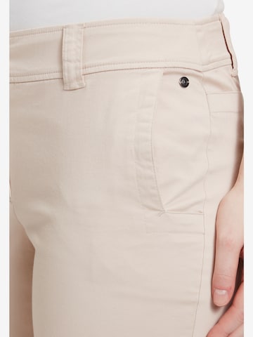 Betty & Co Loosefit Chino-Hose mit Taschen in Beige